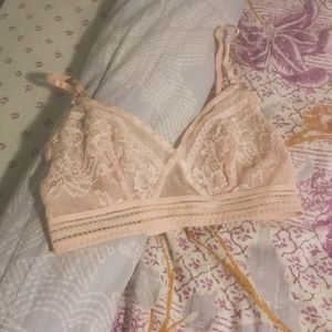 Pink Lace Bralette